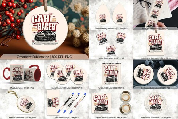 Car Racer Sports Car PNG Design: A Versatile Digital Asset for Creators and Enthusiasts