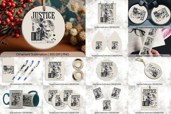 Justice Typography Graphic PNG Design: A Comprehensive Resource for Creators and Entrepreneurs