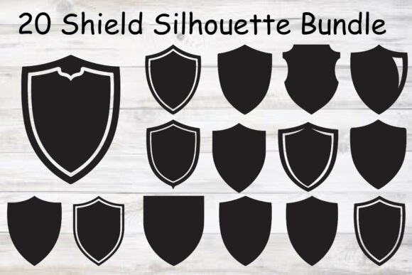 Shield Silhouette: How a Simple Shape Can Transform Your Creative Projects